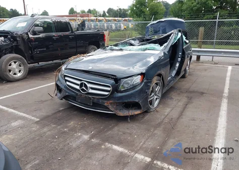 2017 Mercedes-Benz E 300 4Matic из США, поврежденный, VIN WDDZF4KB3HA012683